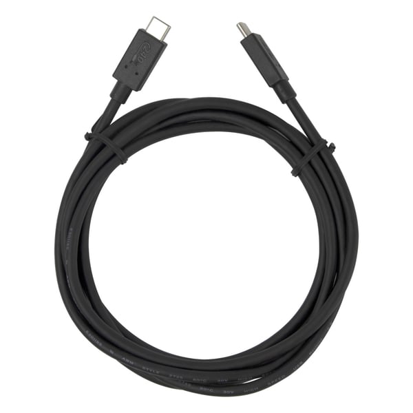 Deltaco USB-C-kaapeli 240W 2m - Musta