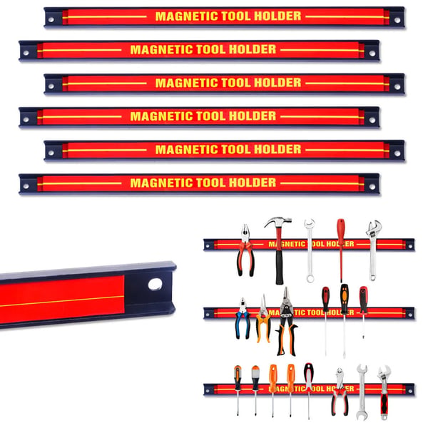 Magnetlist for verktøy 46 cm – 6-pakning