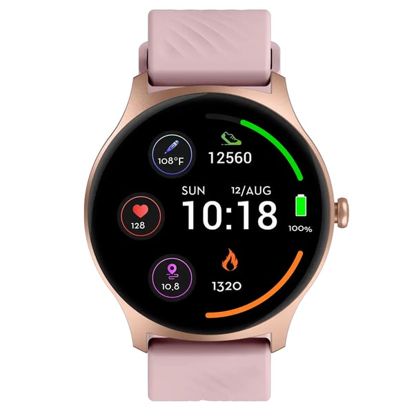 Denver älykello AMOLED-näytöllä – Bluetooth-puhelut, SpO₂, verenpaine, 100+ urheilutilaa, IP67