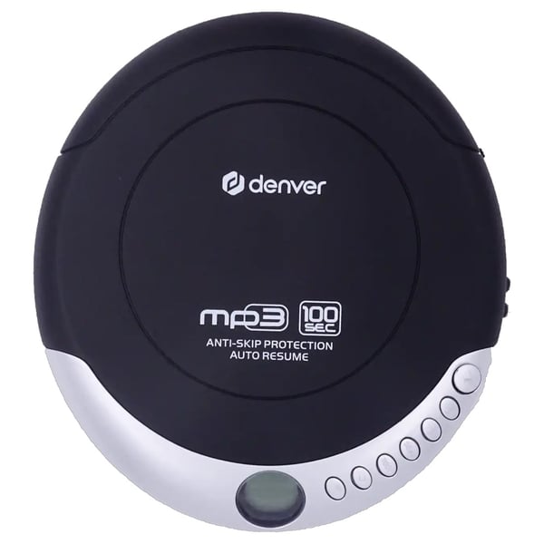Denver bærbar CD-spiller med anti-skip og MP3-støtte