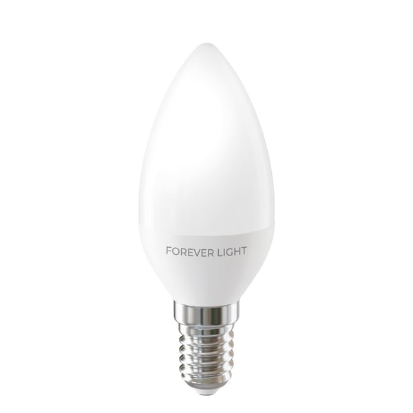 LED lyspære E14 C37 4,8W 630lm 4000K