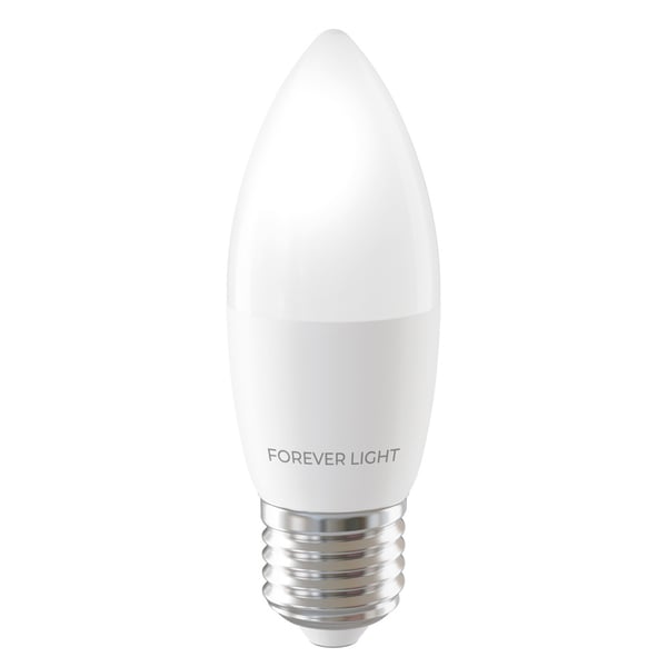LED lyspære E27 C37 7,2W 840lm 4000K LED lyspære E27 C37 7,2W 840lm 4000K