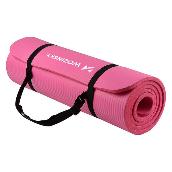 Wozinsky Yogamatte 181 x 63 x 0,9 cm - Rosa