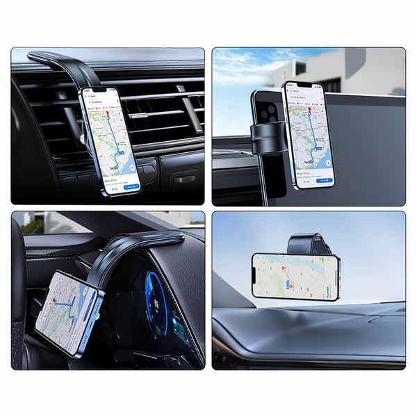 Wozinsky Flexibel Magnetisk mobilhållare med 15W Trådlös Laddning