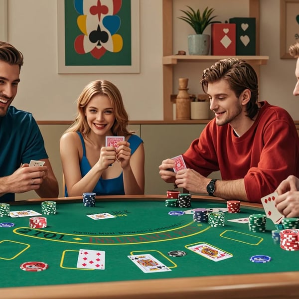 Pokersæt med 400 jetoner / Texas Hold'em-sæt / kort og terninger i aluminiumskuffert