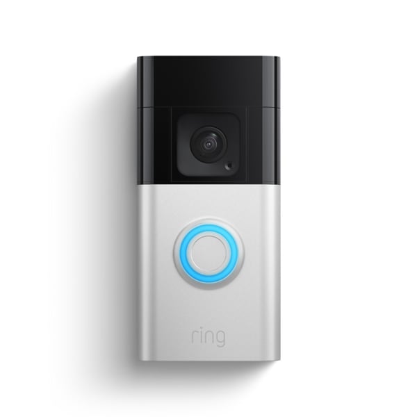 Ring Video Doorbell Plus 1536p HD-videodørklokke / smart dørklokke med tovejskommunikation - Renoveret Ring Video Doorbell Plus 1536p HD-videodørklokke / smart dørklokke med tovejskommunikation - Renoveret