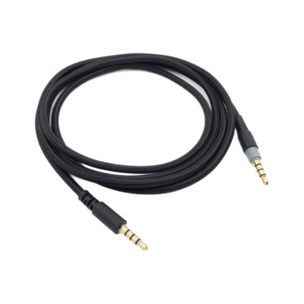Lydkabel 3,5 mm til Kingston HyperX Cloud Alpha/Mix med guldbelagte stik - 1,5 m