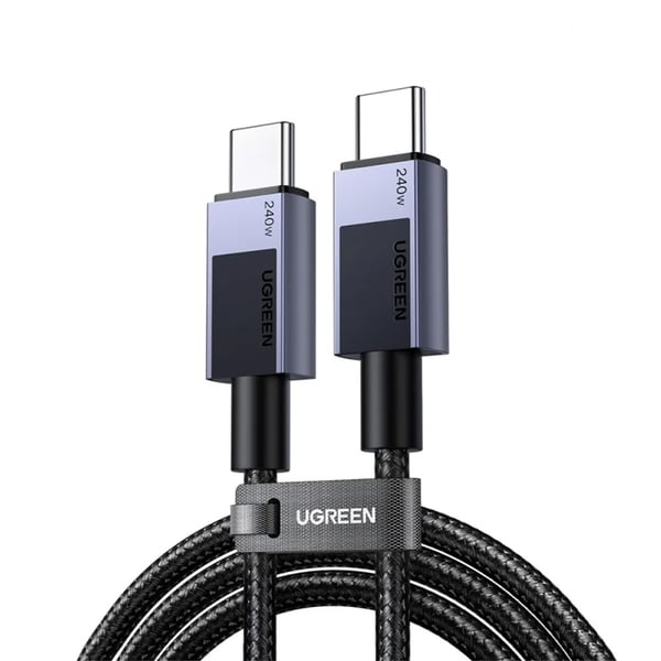 Ugreen USB-C-kabel 240W 5A 2m - Sort Ugreen USB-C-kabel 240W 5A 2m - Sort
