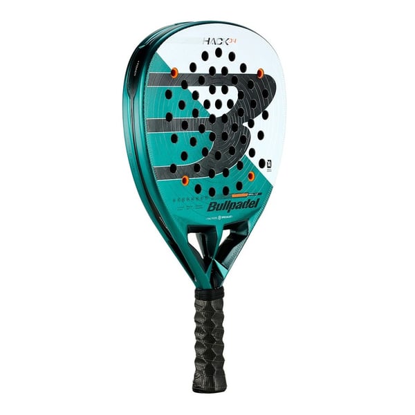 Bullpadel Hack 04 2025 med diamantform og høj balance til offensivt spil