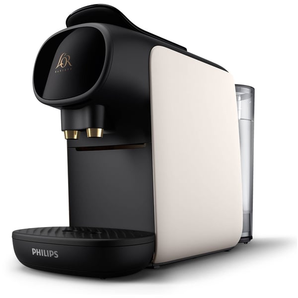 Philips L'OR Barista kapselkaffemaskine med 19 bar tryk og dobbeltbrygningsfunktion - Hvid