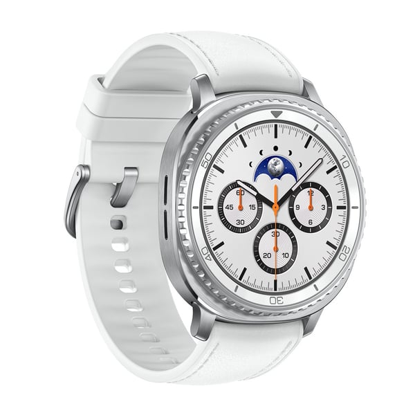 Samsung Galaxy Watch8 Classic LTE 46 mm - SM-L505FZWAEUE hvid