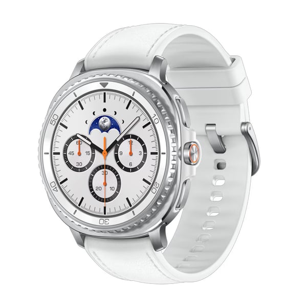 Samsung Galaxy Watch8 Classic LTE 46 mm - SM-L505FZWAEUE hvid