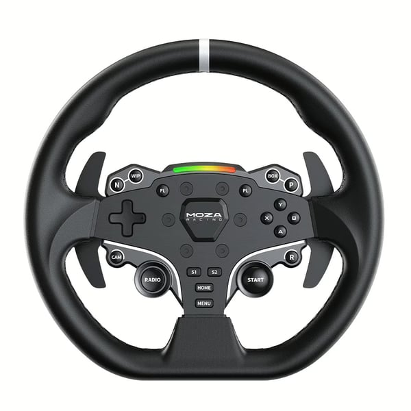 Moza Racing R5 Bundle - Direct drive-racerpakke med 5,5 Nm ratbase, 280 mm rat og pedaler til pc