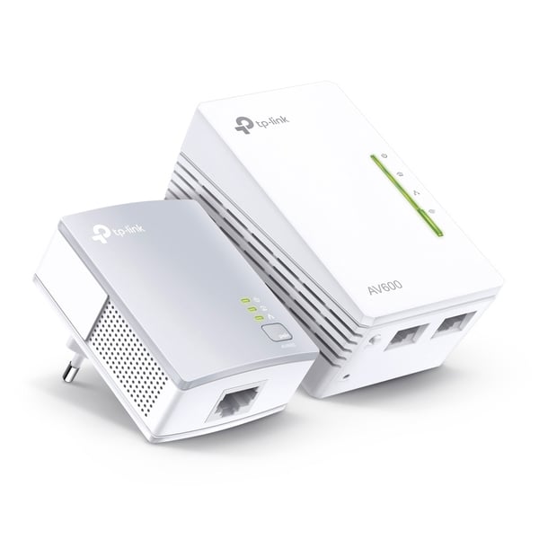 TP-Link TL-WPA4220 KIT AV600 Powerline-netværkssæt med WiFi