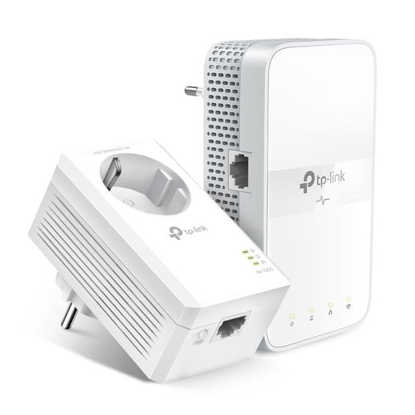 TP-Link TL-WPA7617 KIT Powerline-adapter / WiFi 5 Powerline-sett / AC1200-nettverksadapter / Gigabit Ethernet
