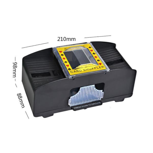 Automatisk kortstokkemaskin for spillkvelder