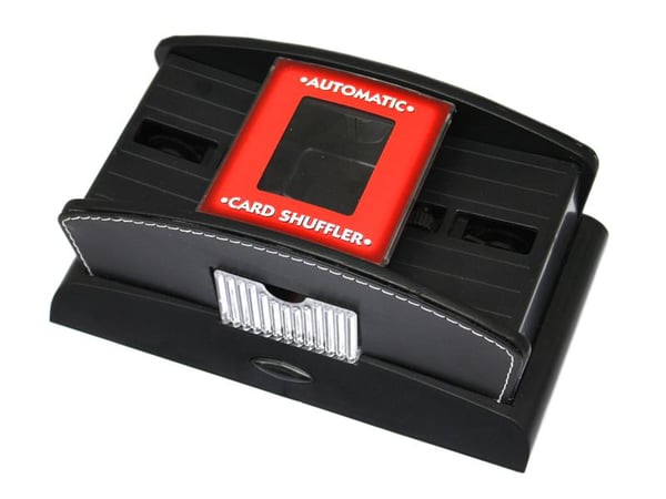 Automatisk kortstokkemaskin for spillkvelder