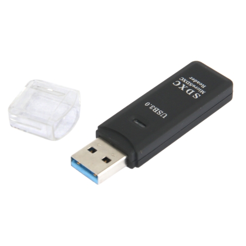 USB 3.0-kortleser for Micro-SD og SD(HC) med høy dataoverføringshastighet