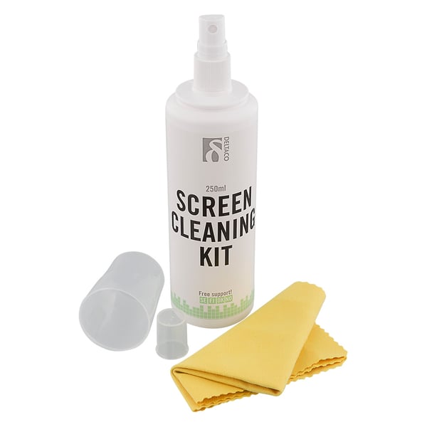 Näytönpuhdistussetti 250 ml - näytönpuhdistus televisiolle, tabletille ja puhelimelle Näytönpuhdistussetti 250 ml - näytönpuhdistus televisiolle, tabletille ja puhelimelle