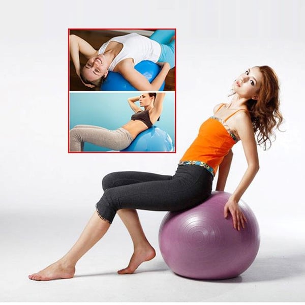 Træningsbold 70 cm / gymnastikbold / pilatesbold / genoptræningsbold / balancebold