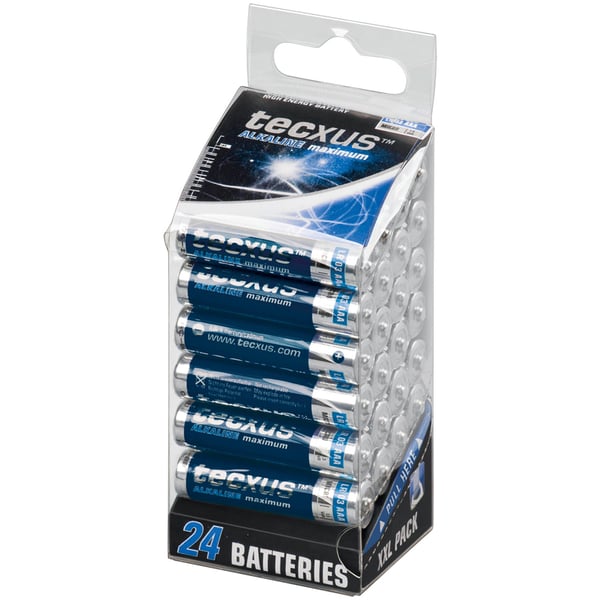 AAA-batterier Multipack - 24 stk for enheter med høyt strømforbruk