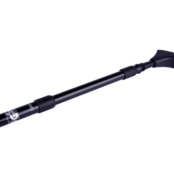 Foldbare letvægtsspadserestokke i aluminium - 3-delt 67-135 CM - 2-pak