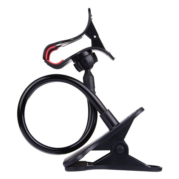 Universel mobilholder med fleksibel arm og 360° rotation