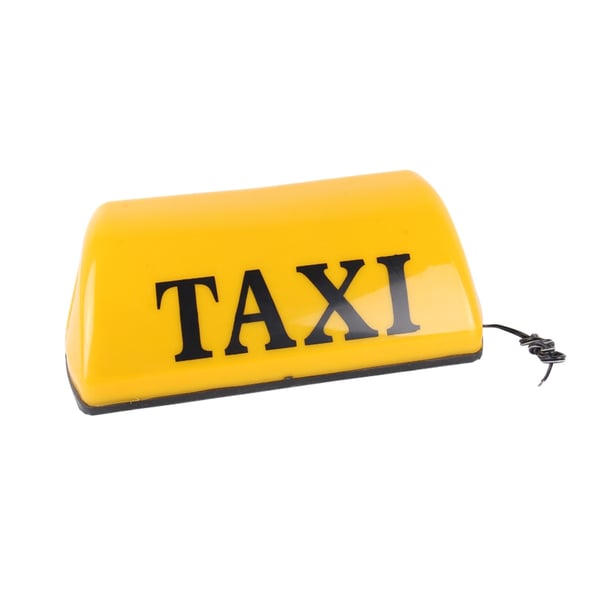 Magnetisk TAXI Skilt med Belysning