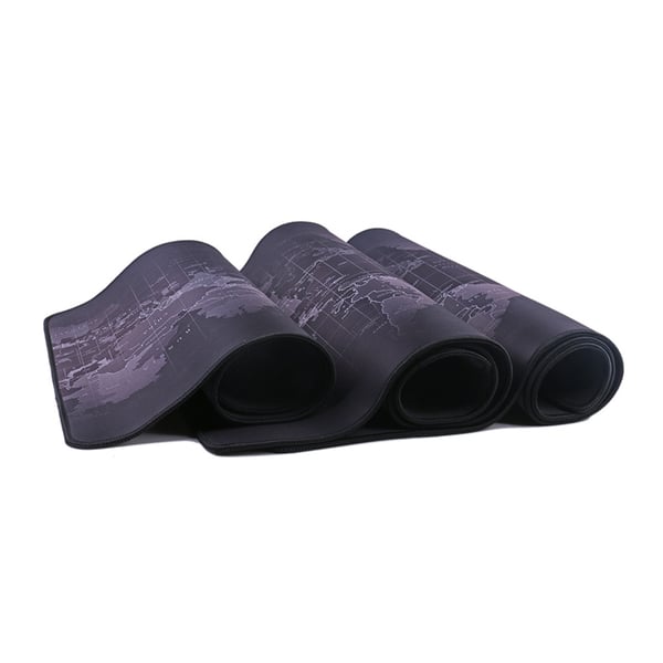 Stor musematte med verdenskart - 40x80 cm