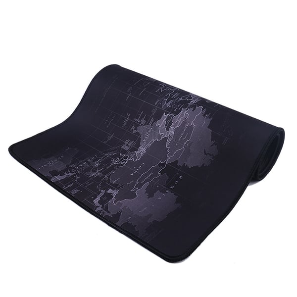 Stor musematte med verdenskart - 40x80 cm