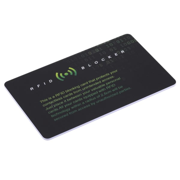 Skimming Blocker kort - RFID beskyttelse - Skimmingsbeskyttelse tegnebog
