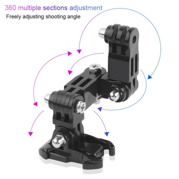 Cykelhjälmsfästen för GoPro och actionkameror