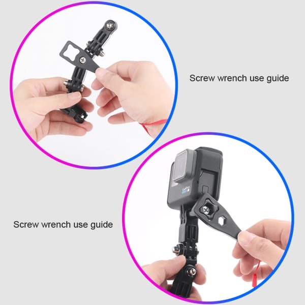 Cykelhjälmsfästen för GoPro och actionkameror
