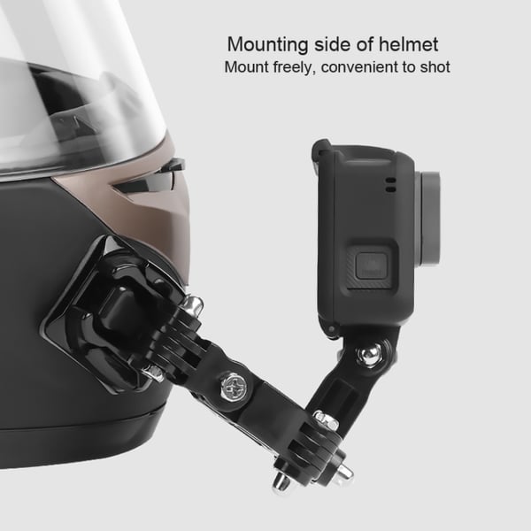 Cykelhjälmsfästen för GoPro och actionkameror