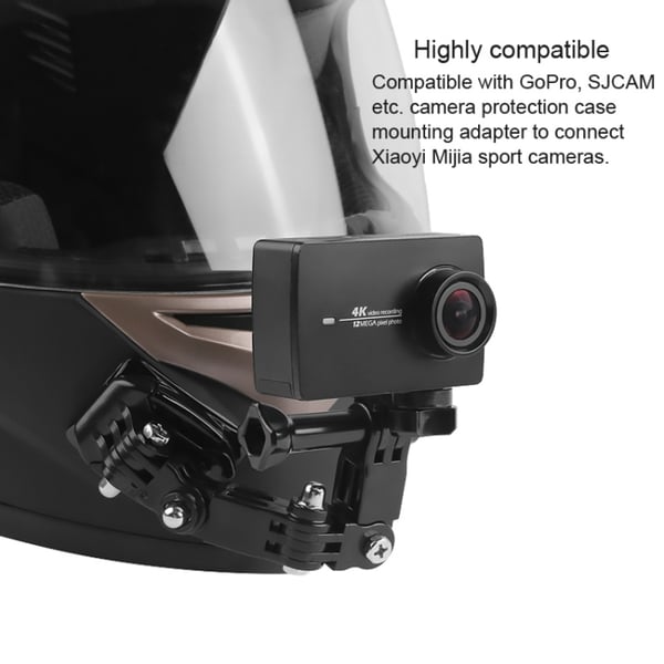 Cykelhjälmsfästen för GoPro och actionkameror
