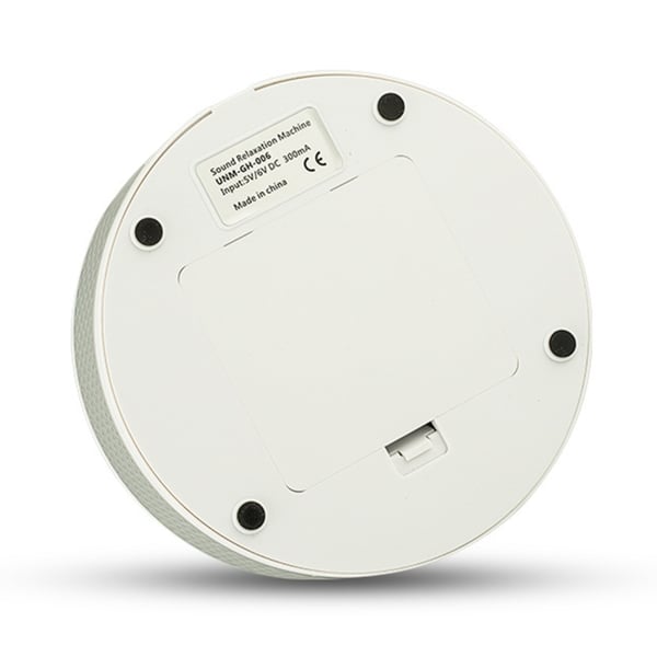 Sleep Easy White Noise Machine, jossa on 9 rentouttavaa äänitilaa