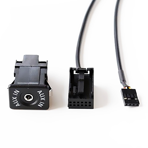 AUX-adapter med stik til Ford Fiesta / Focus / Mondeo / PUMA / MK2 / MK3 / S-MAX