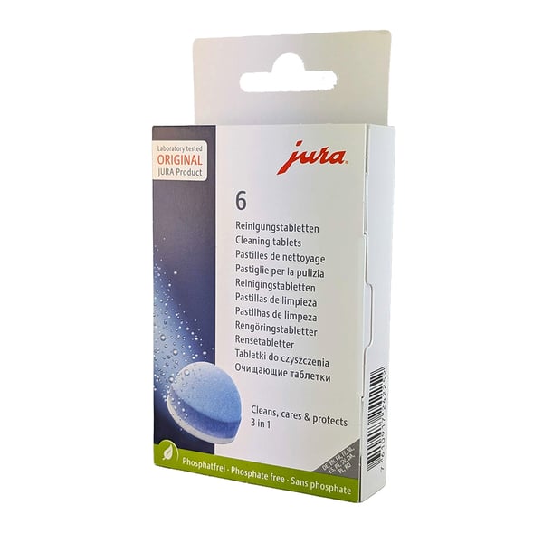 JURA puhdistustabletit 6-pack