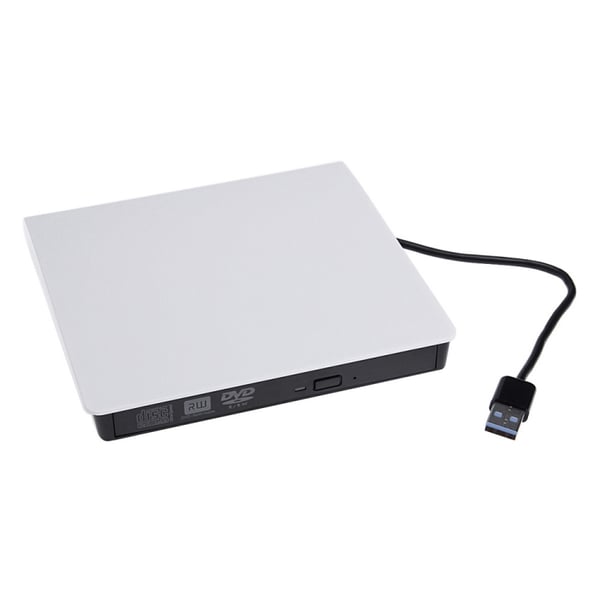 Ulkoinen USB 3.0 DVD-poltin - kompakti ja plug-and-play-ominaisuus