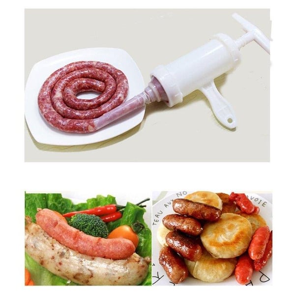 Manuell korvstoppare / korvspruta – 2-pack