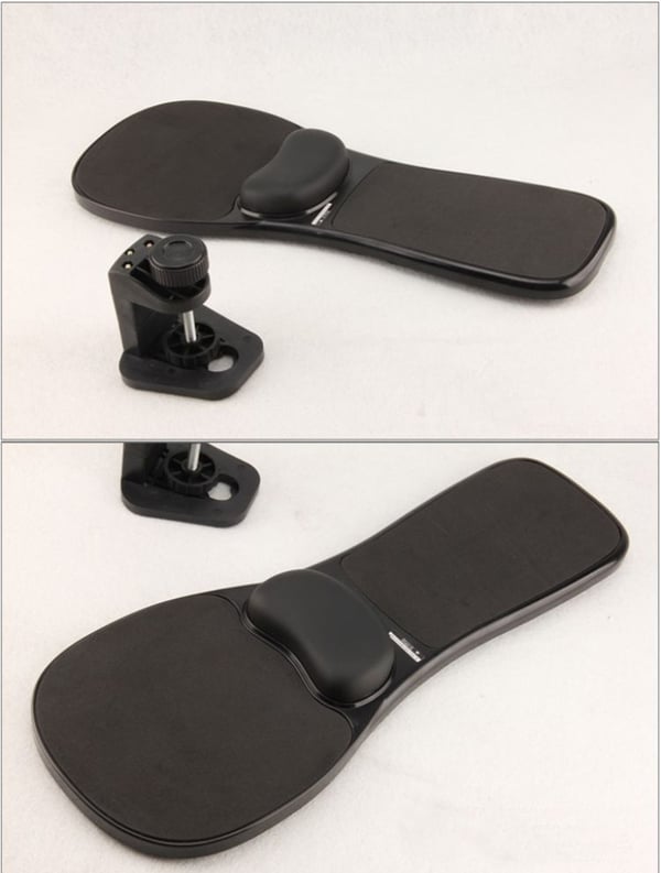 Armstøtte med museplade – ergonomisk til skrivebord/stol