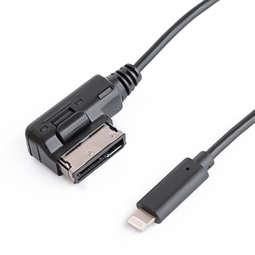 AMI/MDI-kabel med iPhone-stik til Audi Q5 A6L A4L Q7 A5 S5