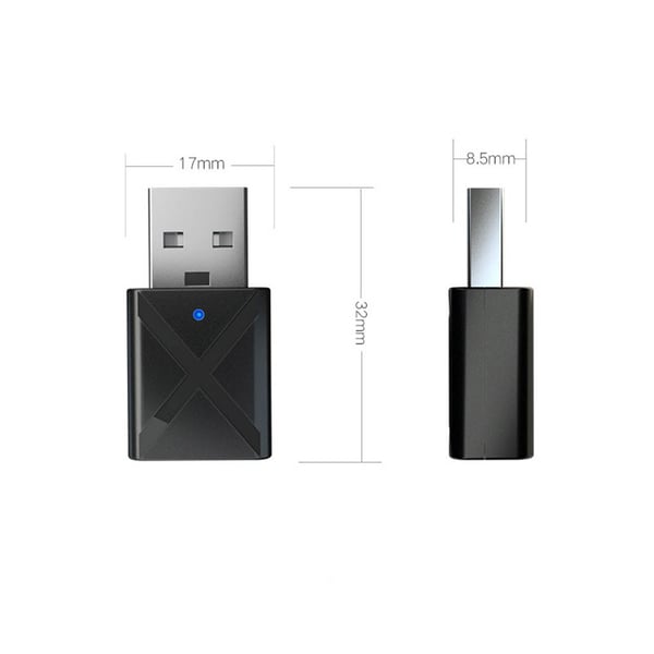 Bluetooth 5.0 ljudadapter - sändare och mottagare / AUX-adapter / audio transmitter receiver