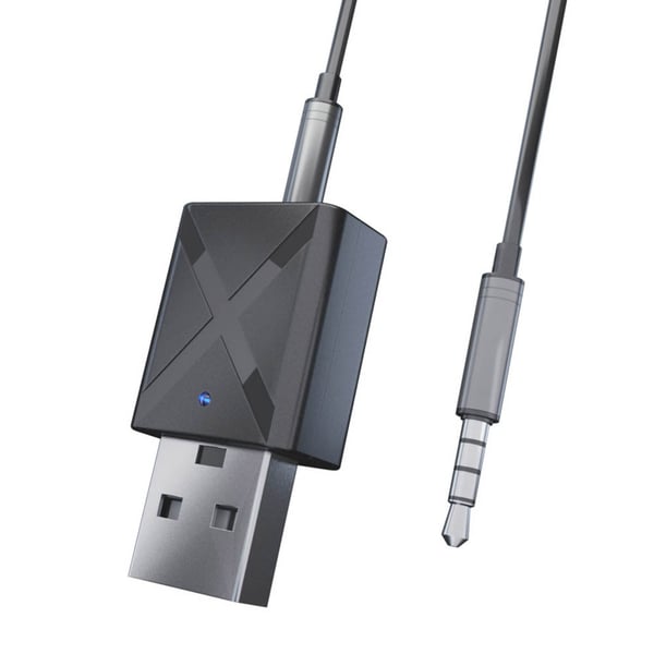 Bluetooth 5.0 ljudadapter - sändare och mottagare / AUX-adapter / audio transmitter receiver