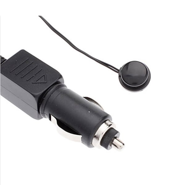 12V biltermometer inne/ute / termometer med LCD til bil / temperaturmätare för cigarettändare