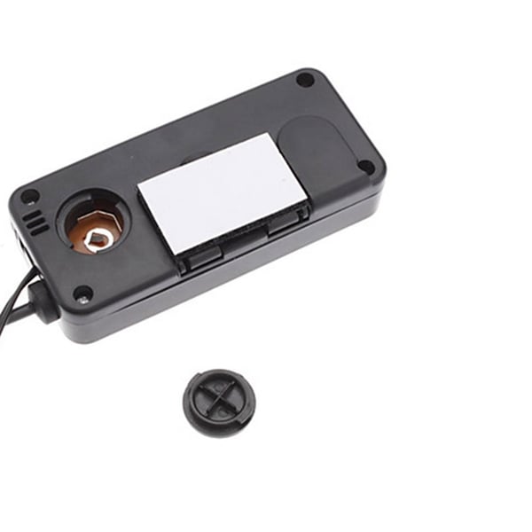 12V biltermometer inne/ute / termometer med LCD til bil / temperaturmätare för cigarettändare