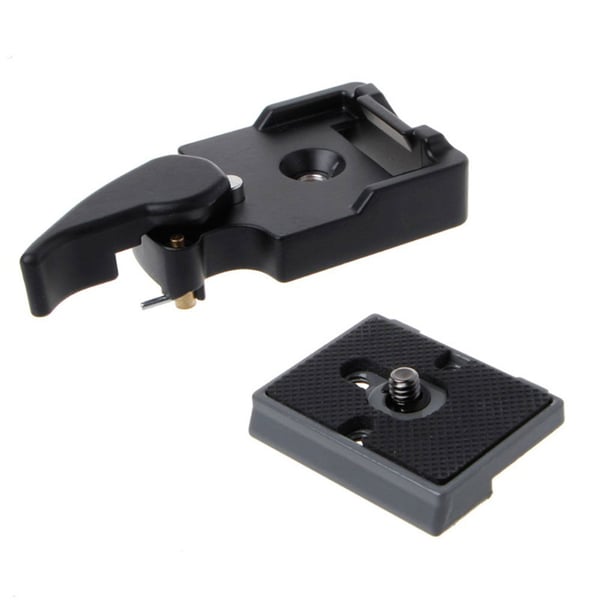 Hurtigudløsende stativklemmeadapter til Manfrotto