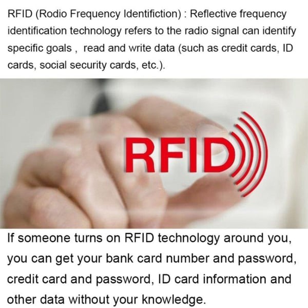 RFID-skydd kortfodral 10-pack – 9x6.3cm