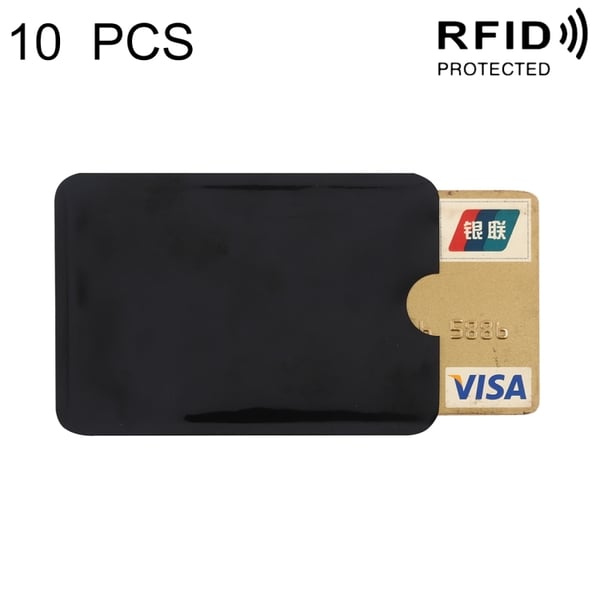 RFID-suojakorttikotelo 10-pack - 9x6.3cm