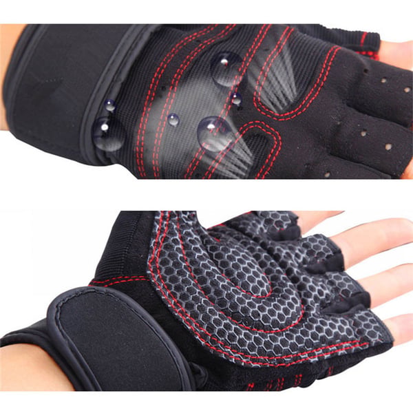 Träningshandskar XL - gymhandskar / handskar med bra grepp och kardborreband
